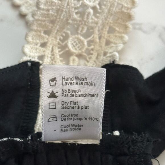 L*Space Libra Dress in Black-Cream SZ L $149 - Picture 13 of 14